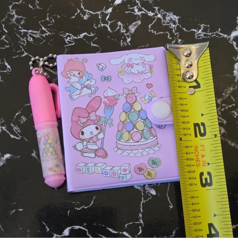 Cute Sanrio Character Notebook and Pen - 1 set of your choice